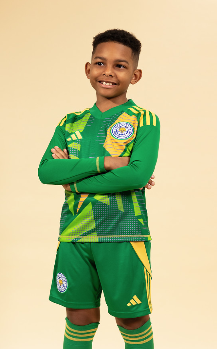 Leicester City Men's Home Goalkeeper Shirt 2024/25 - Kids