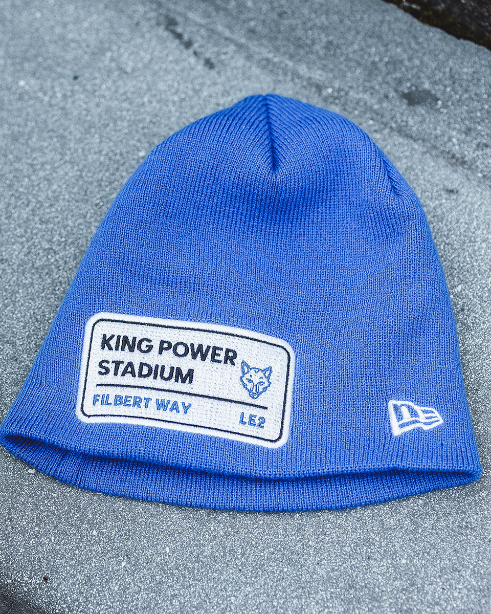 Leicester City New Era KP Stadium Knit Beanie Hat