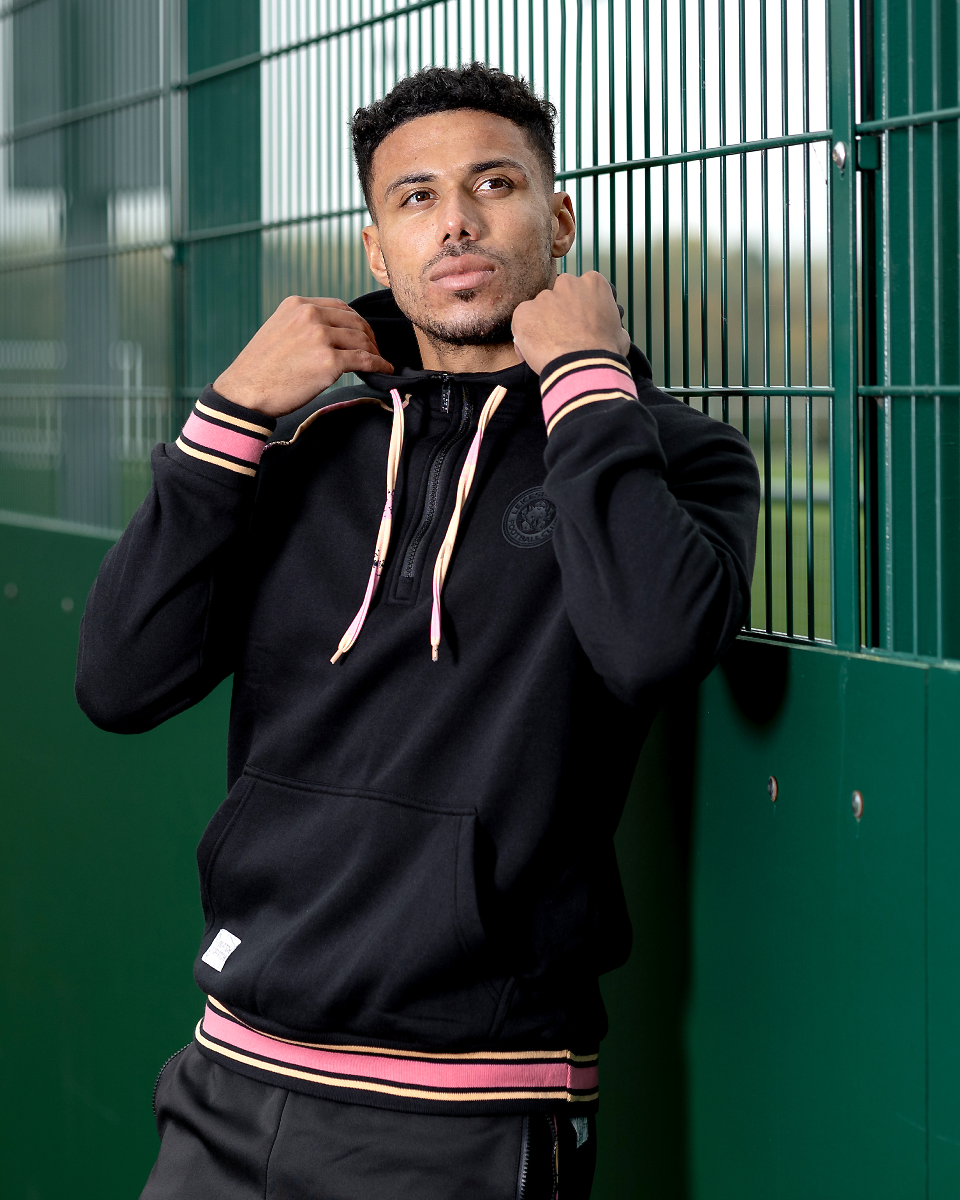 Leicester City On Pitch/Off Pitch Away Half Zip Hoody 2024/25 - Mens