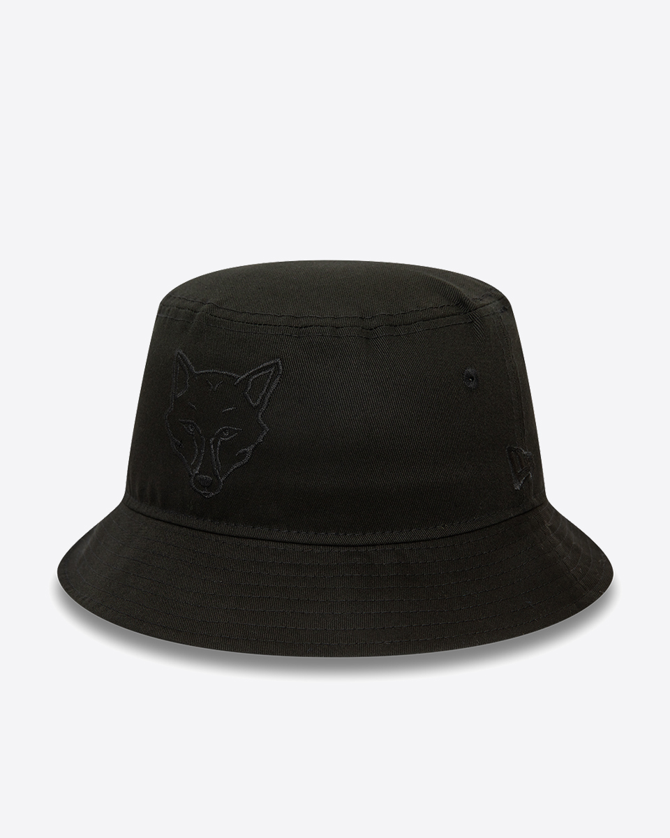 Leicester City New Era Black Foxhead Bucket Hat