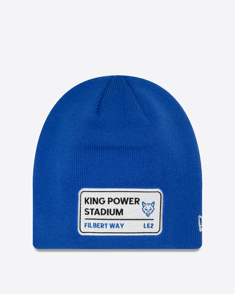 Leicester City New Era KP Stadium Knit Beanie Hat