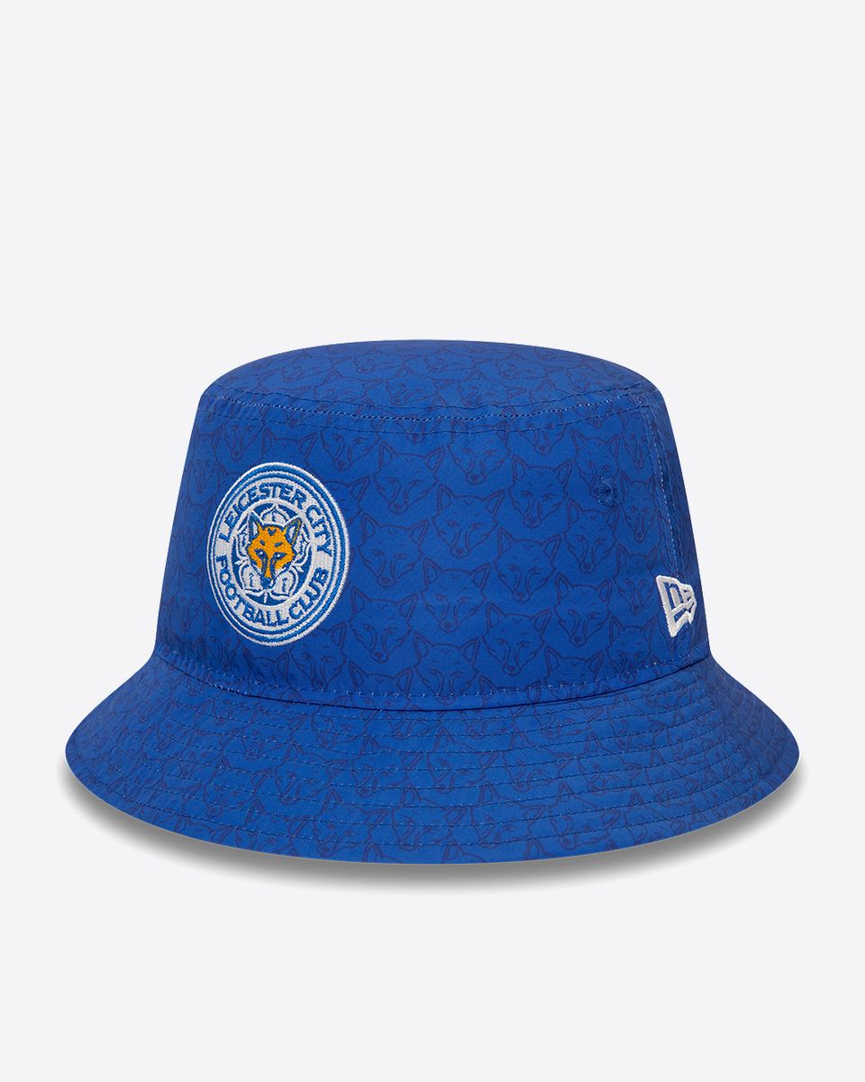 Leicester City New Era Blue Foxhead Bucket Hat
