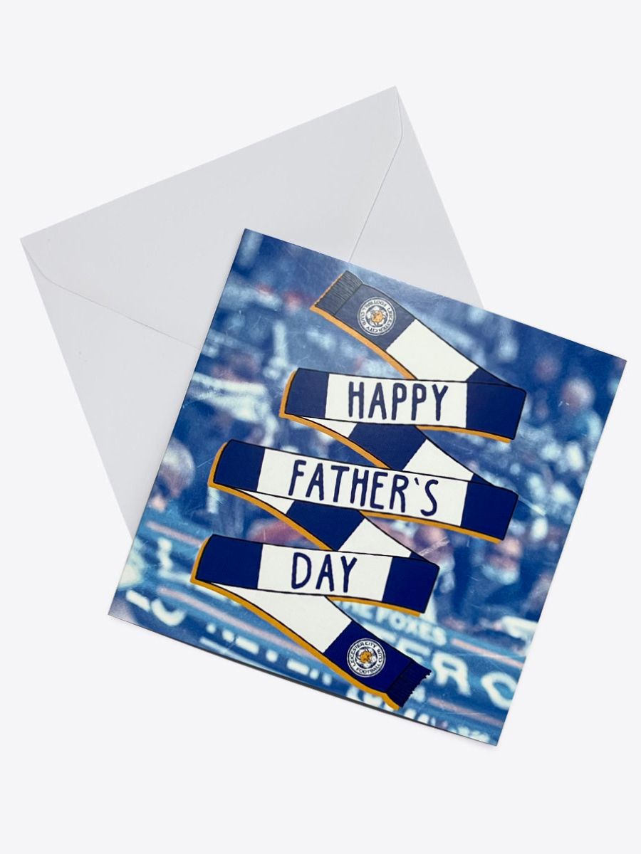 Leicester City Greetings Card - Fathers Day