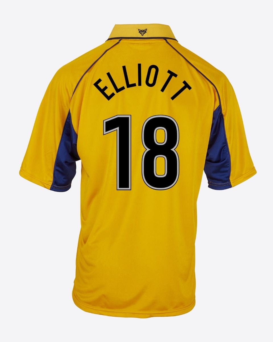 Leicester City Retro Shirt 2002 Away - Elliott 18