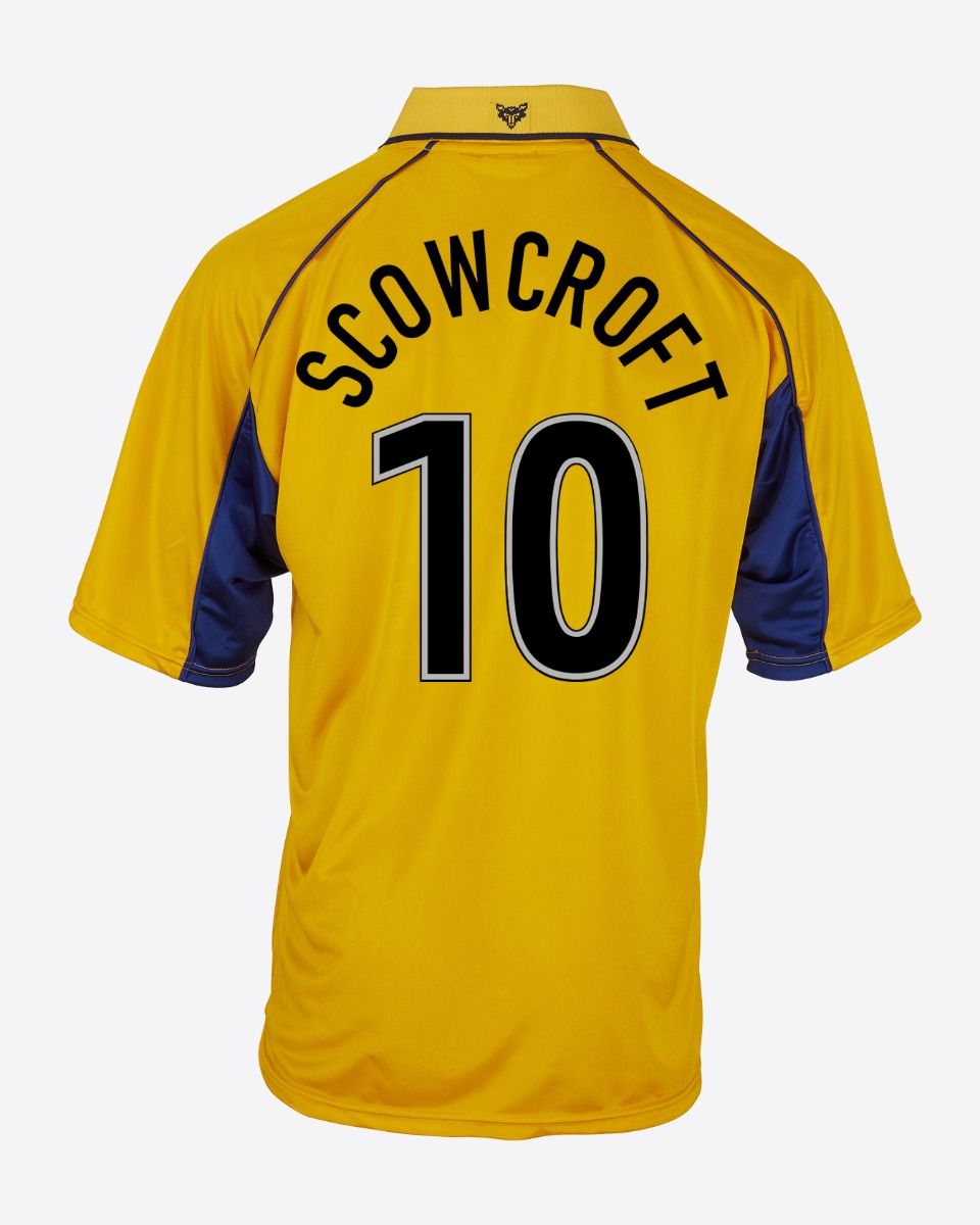 Leicester City Retro Shirt 2002 Away - Scowcroft 10