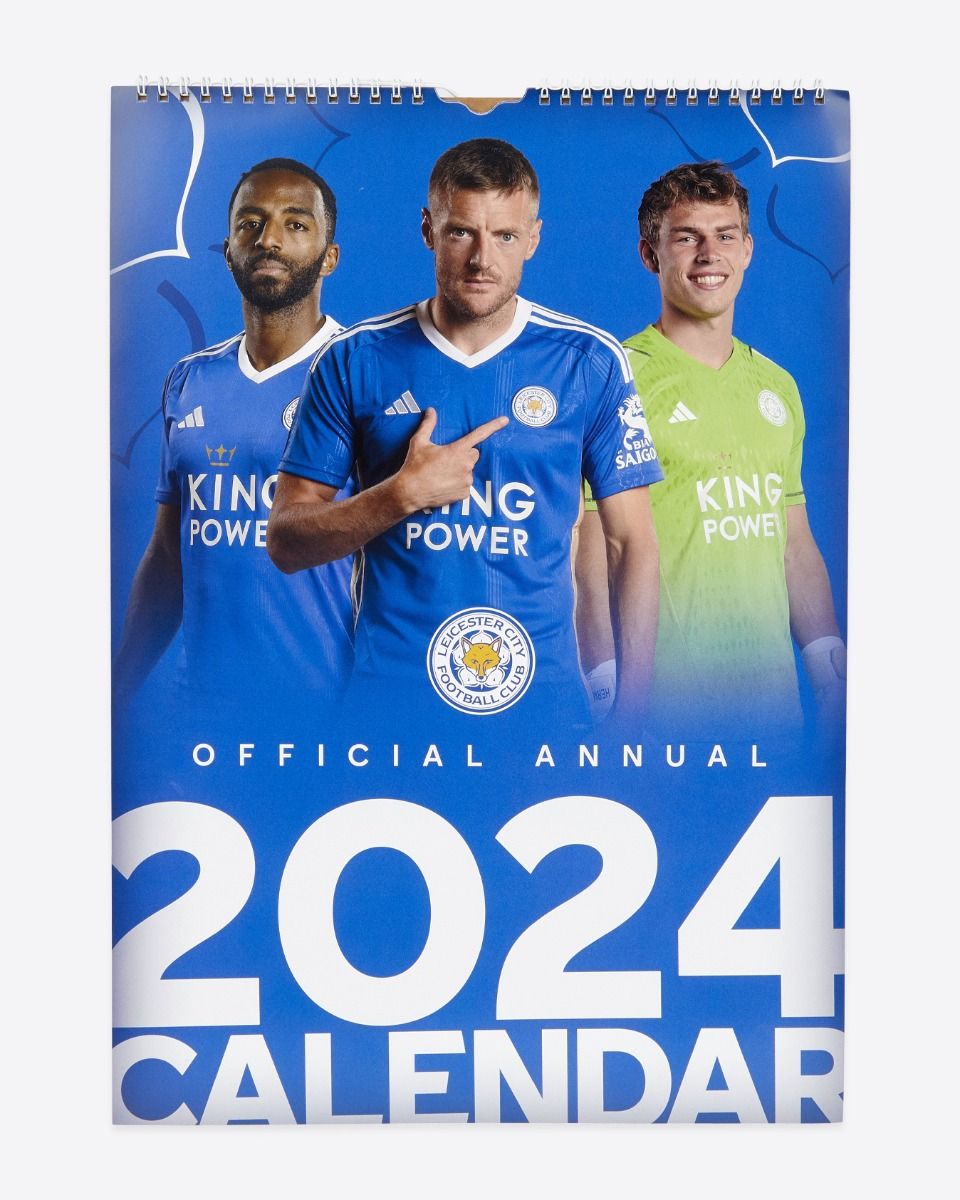 Leicester City 2024 Calendar LCFC SHOP