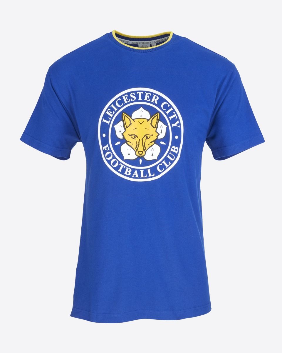 Leicester City Leisure T-Shirt 1992 Home - Mens