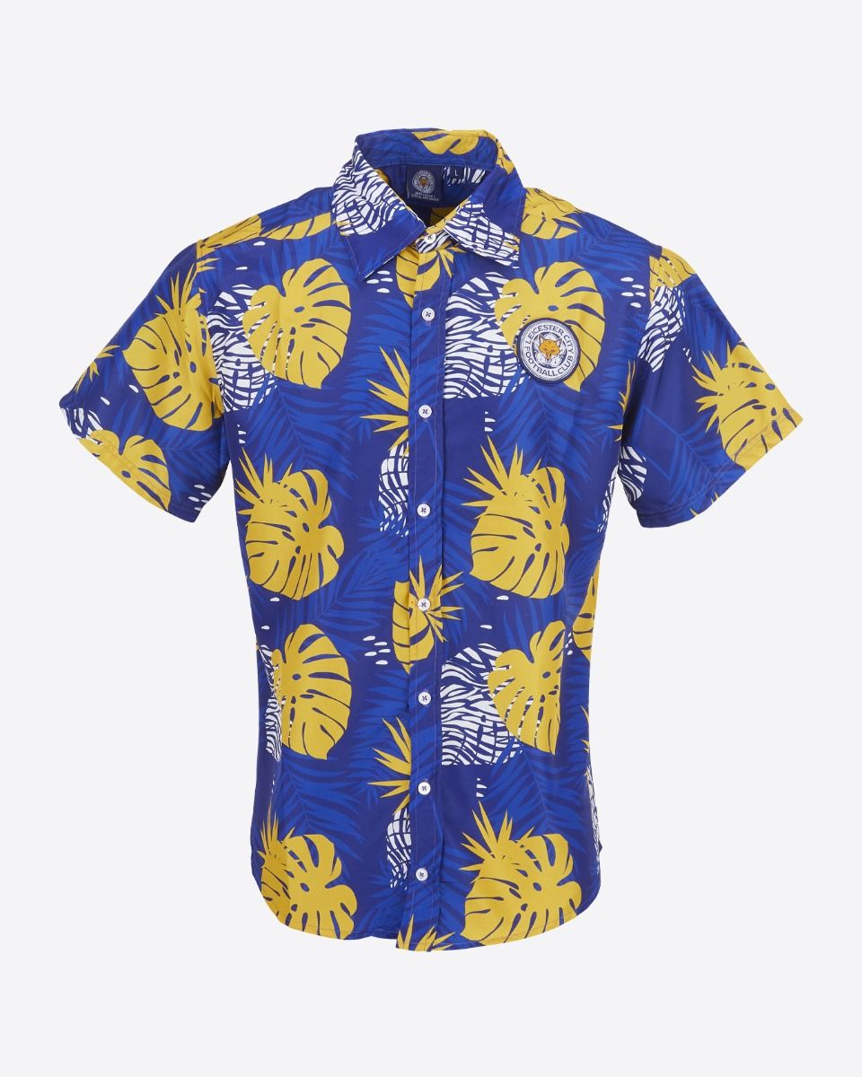 Leicester City Tropical Hawaiian Shirt - Mens