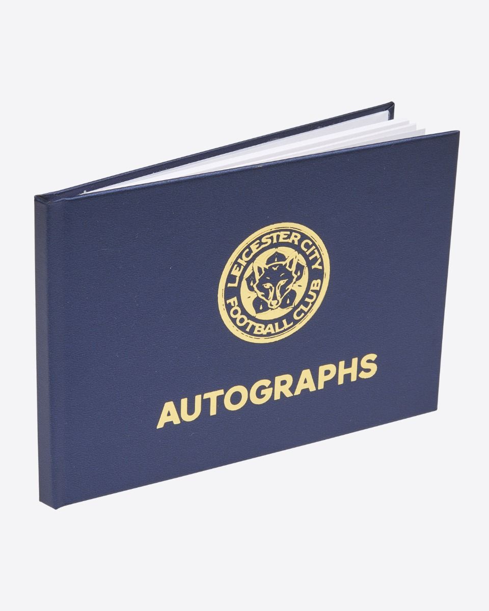 Leicester City Autograph Book