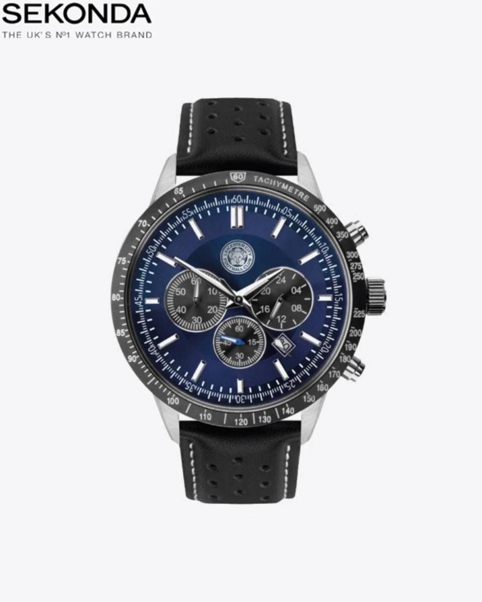 Leicester City Chronograph Crest Watch - Mens