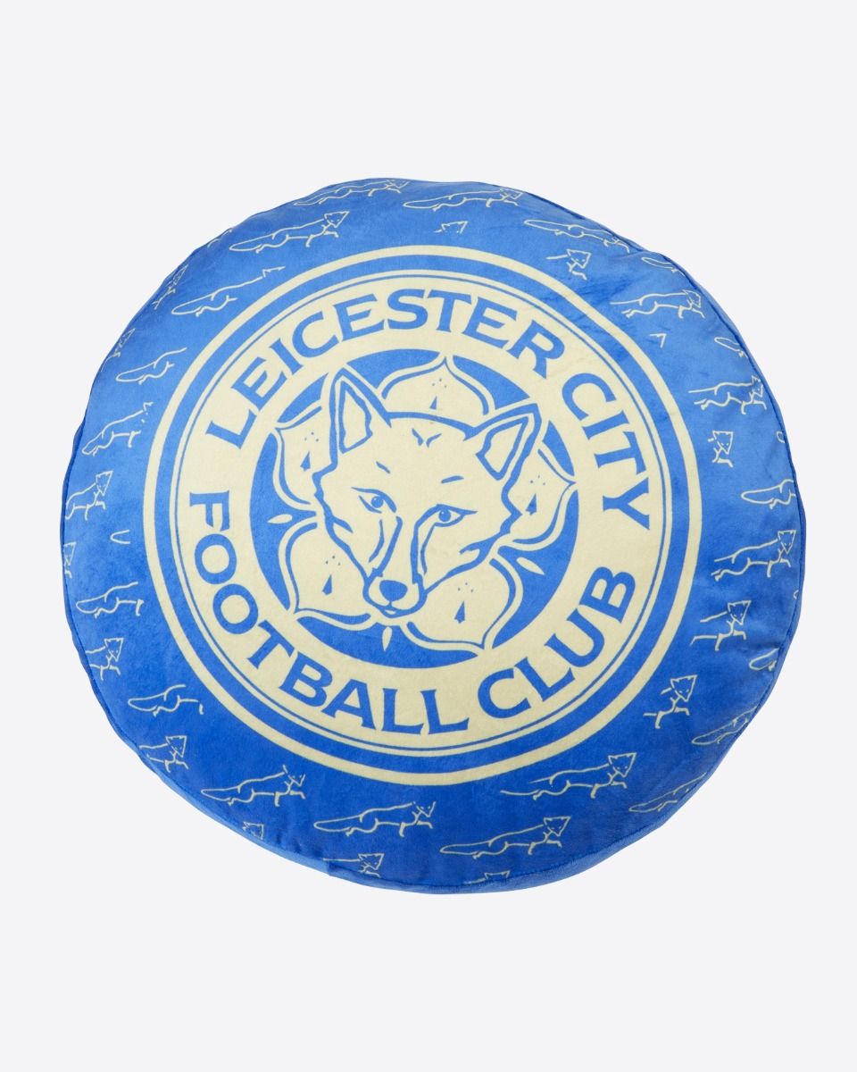 Leicester City Crest Cushion