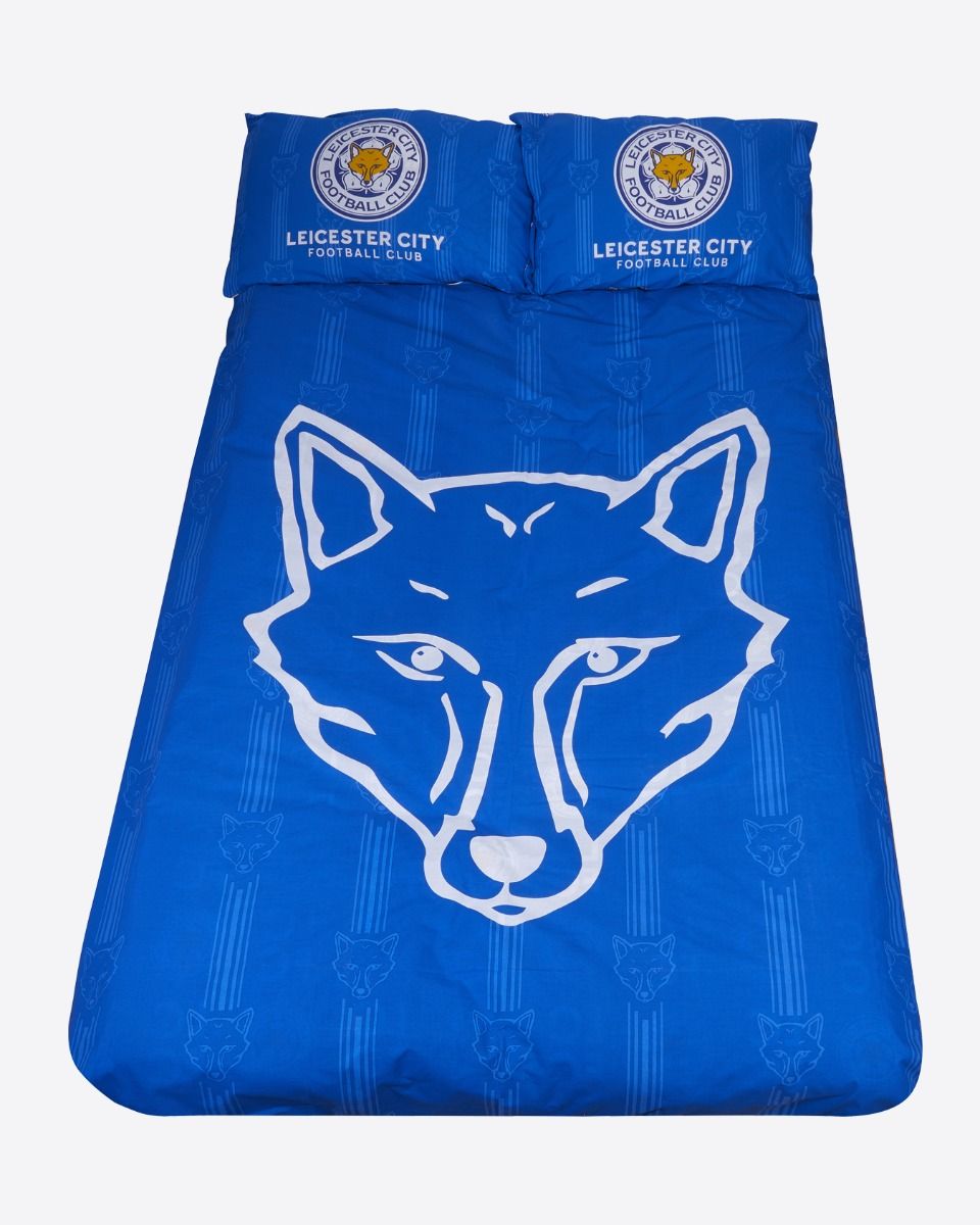 Leicester City Reversible Duvet Cover - Double