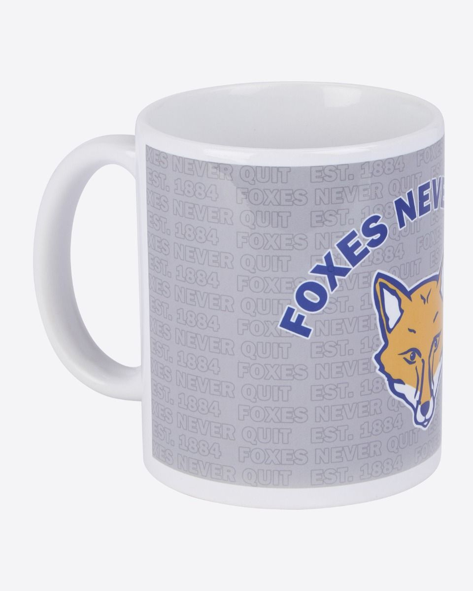 Leicester City Foxes Never Quit Mug