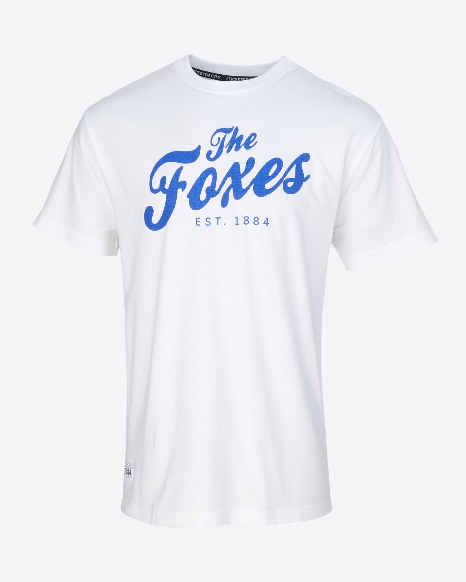 Leicester City White Foxes T-Shirt - Mens