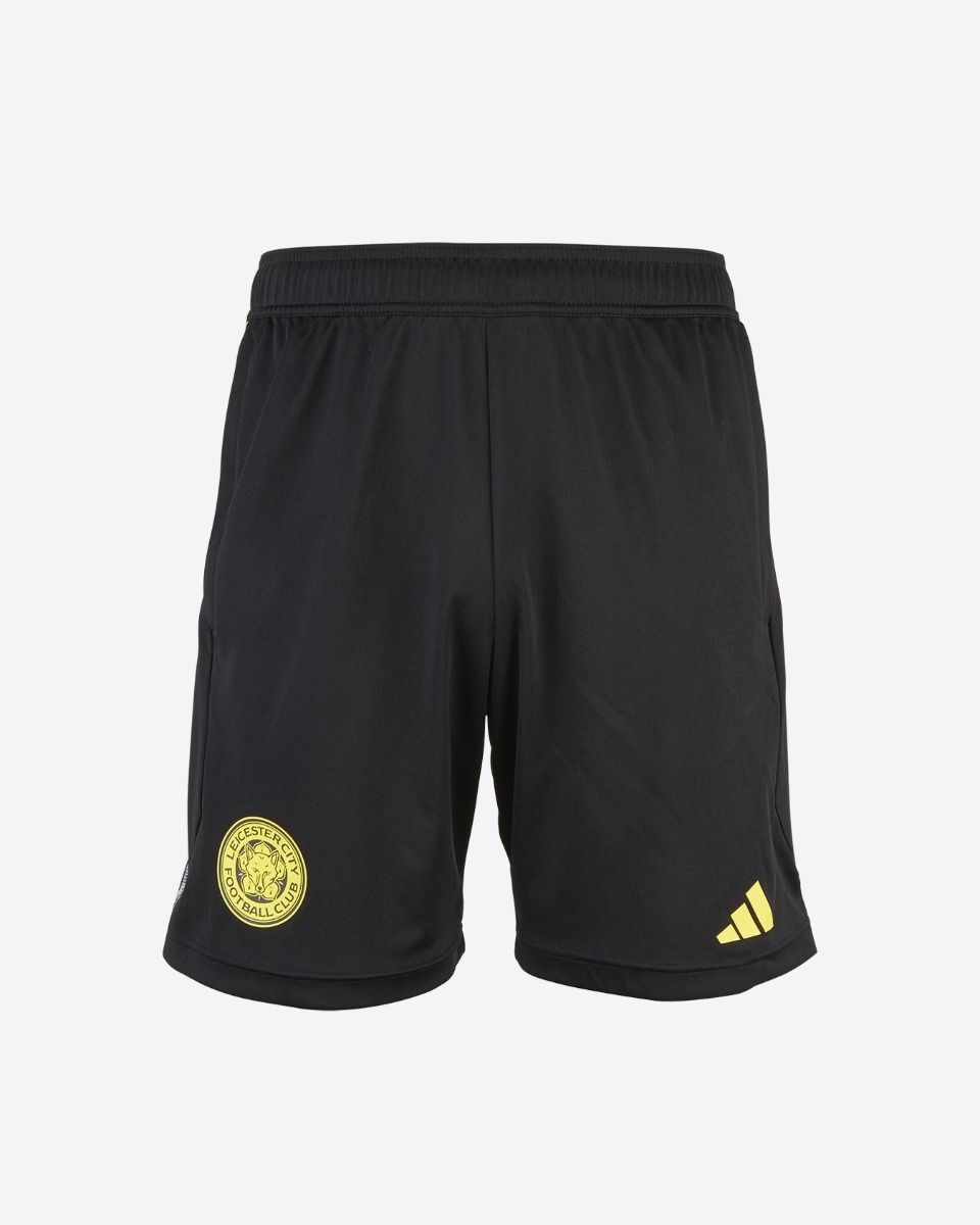 2023/24 Black/Yellow Training Shorts - Mens