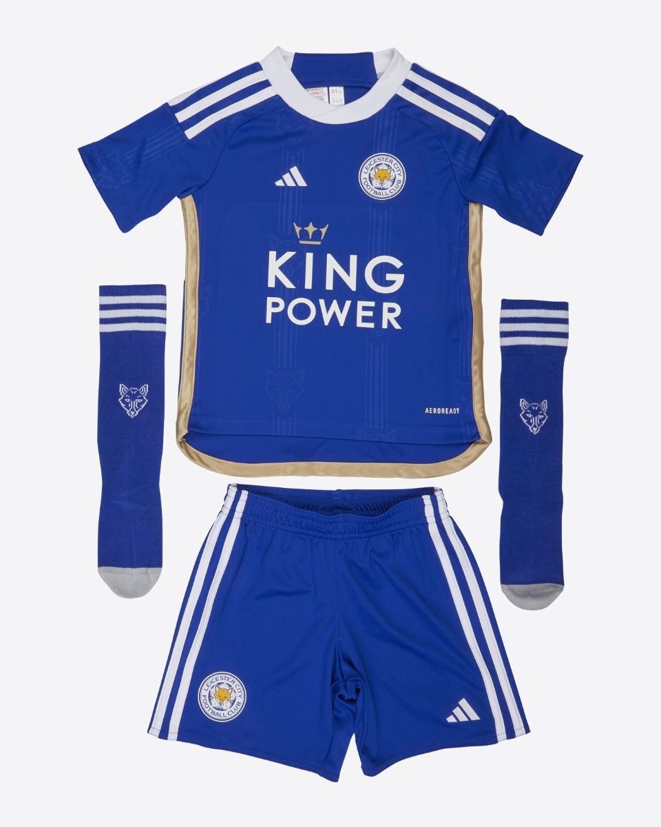 Leicester City Home Shirt 2023/24 - Mini Kit - Shannon O'BRIEN