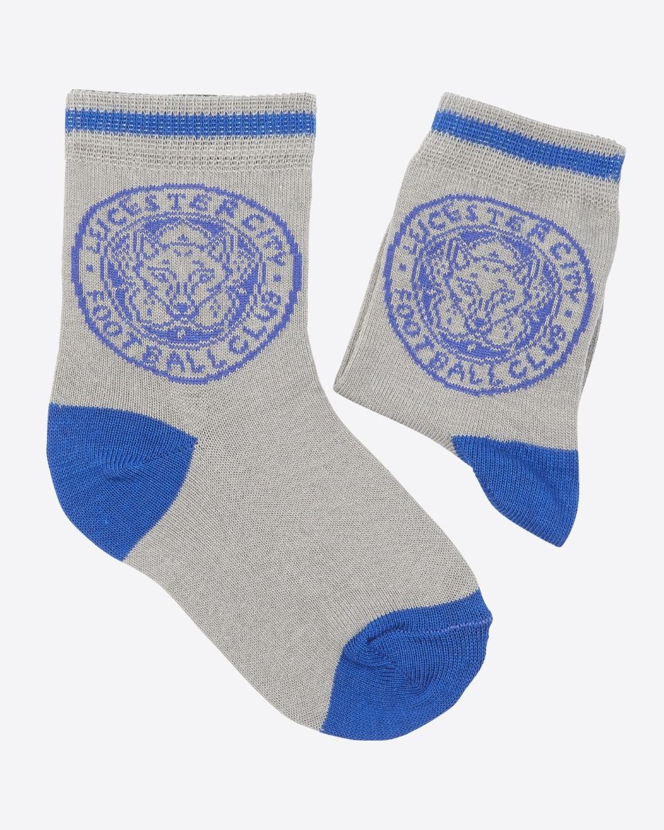Leicester City Tonal Crest Socks - Kids