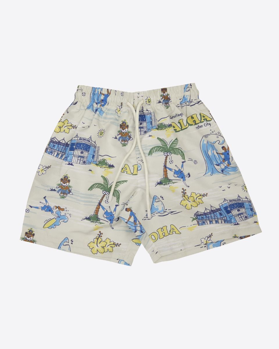 Leicester City Aloha Swim Shorts - Kids