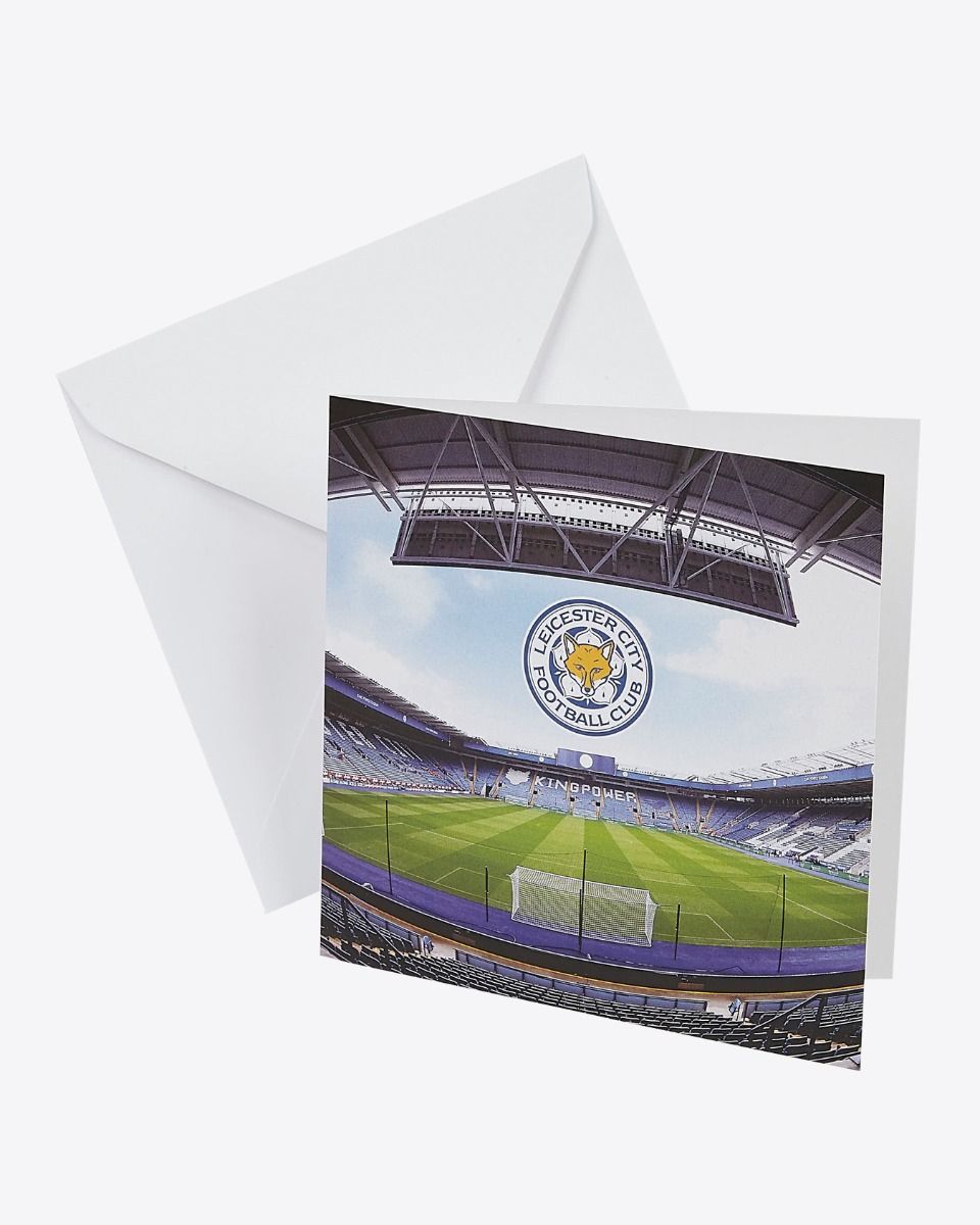 Leicester City Greetings Card - King Power Stadium