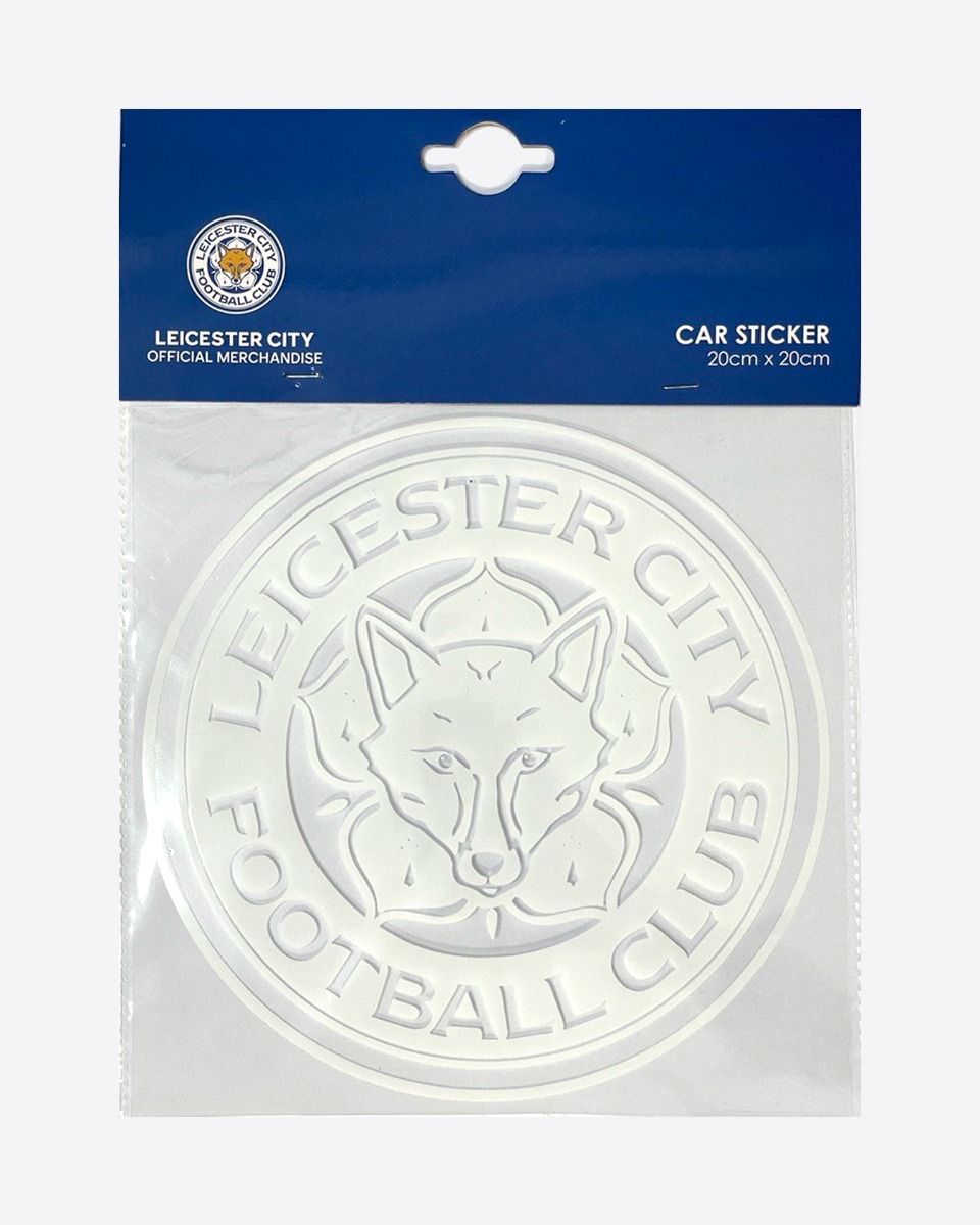 Leicester City 20cm Car Sticker