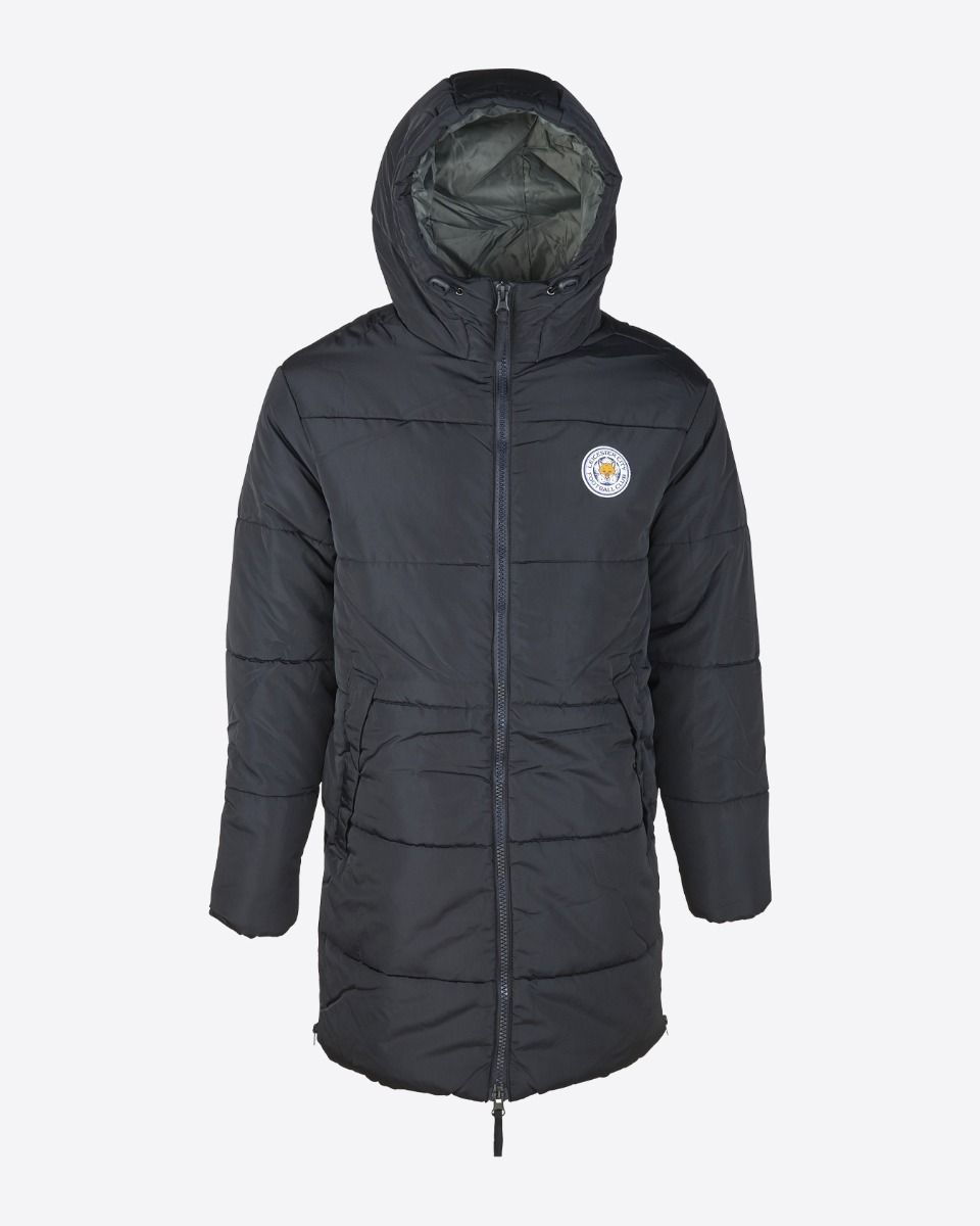 Leicester City Crest Bench Coat - Mens