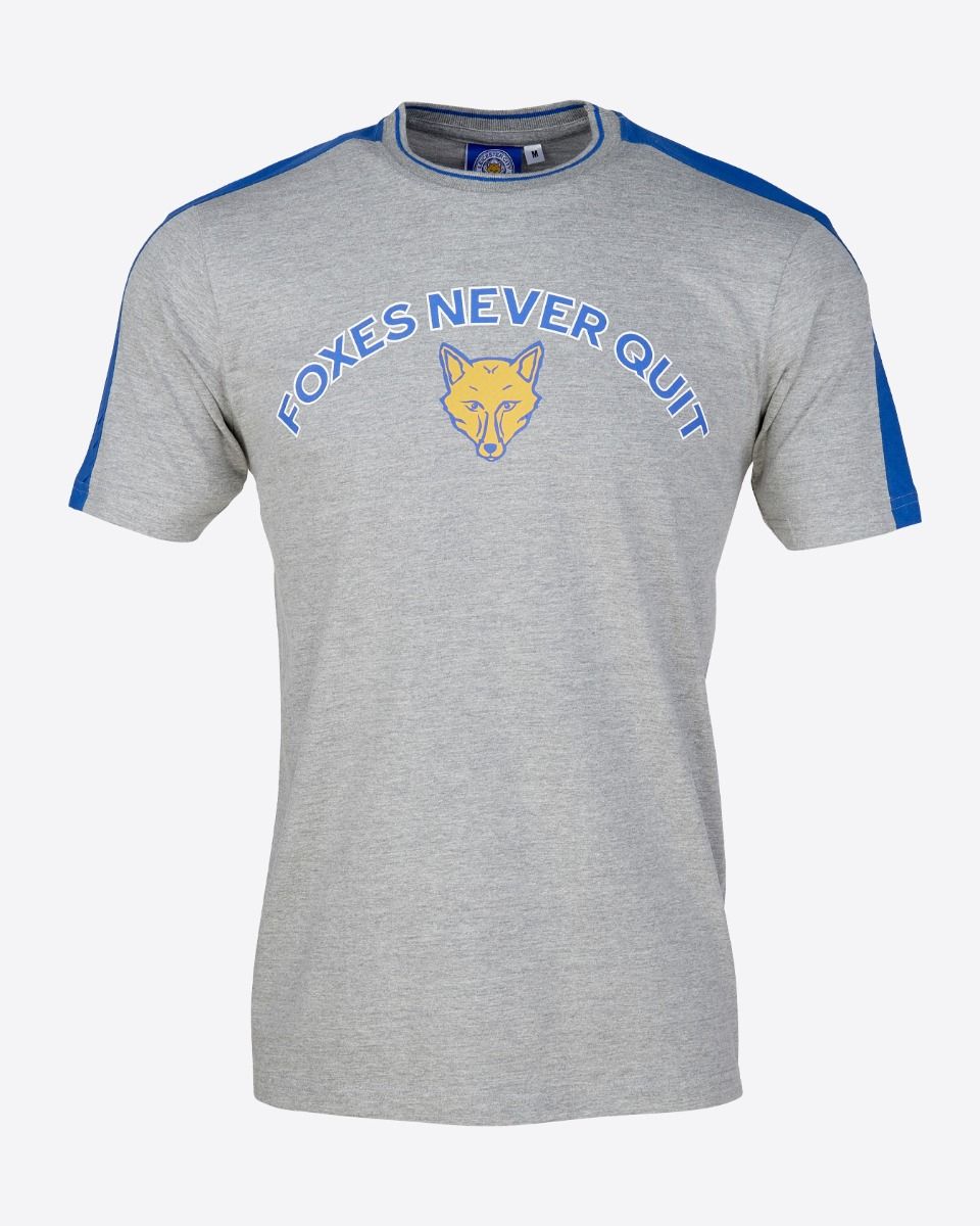 Leicester City Grey FNQ T-Shirt - Mens