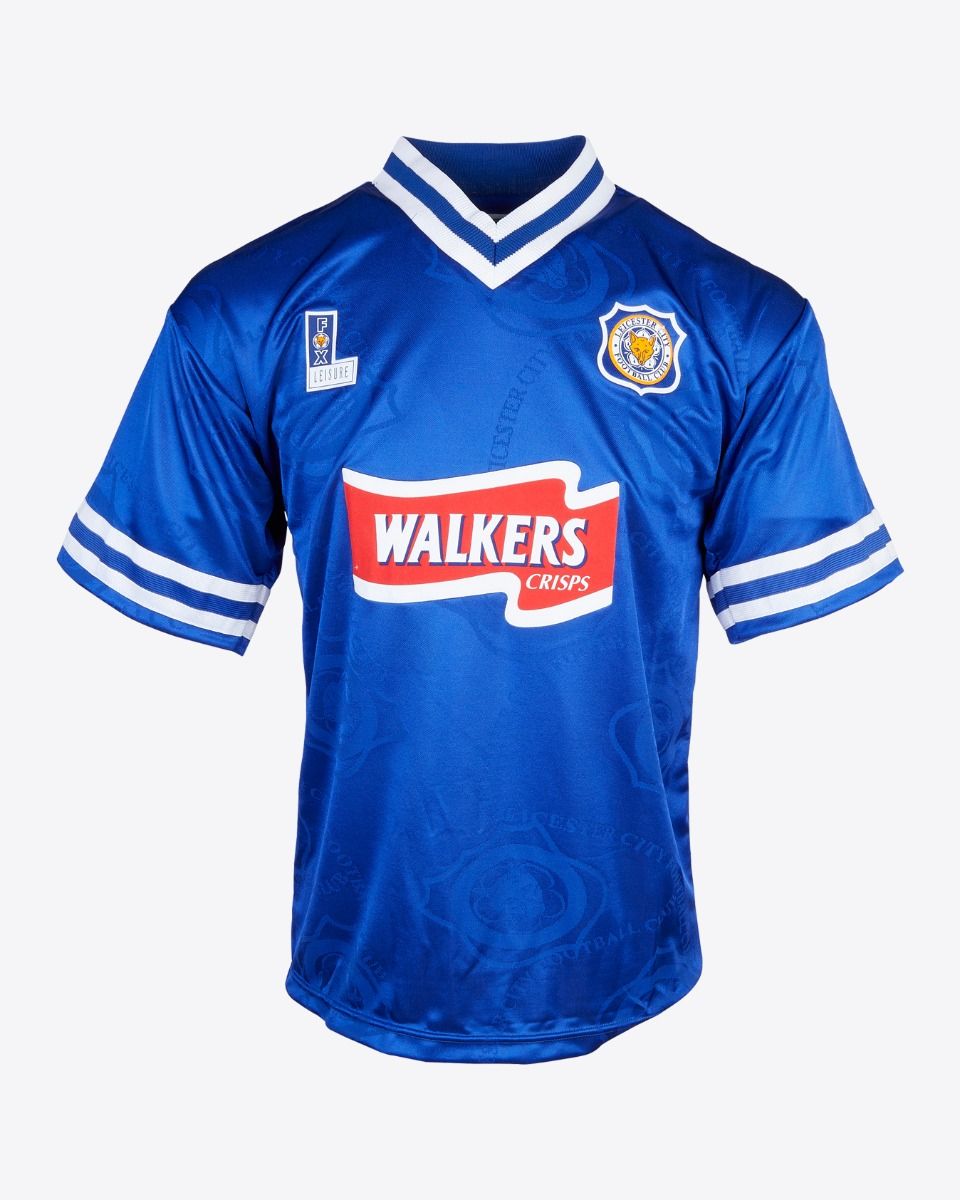 Leicester City Retro Shirt 1996 Home - Mens