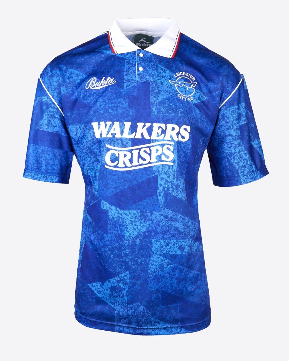 Leicester City Retro Shirt 1990 Home - Mens