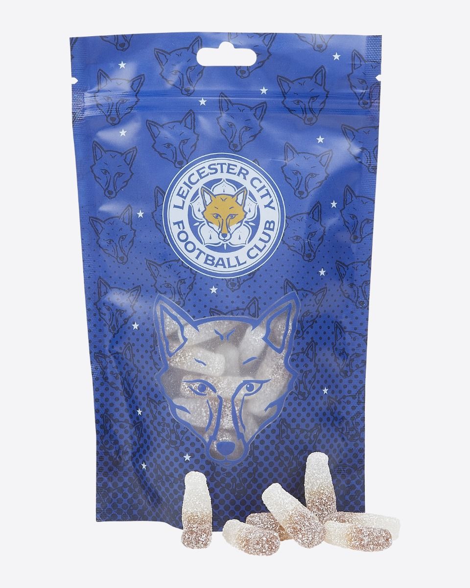 Leicester City Sweet Pouch - Fizzy Bottles
