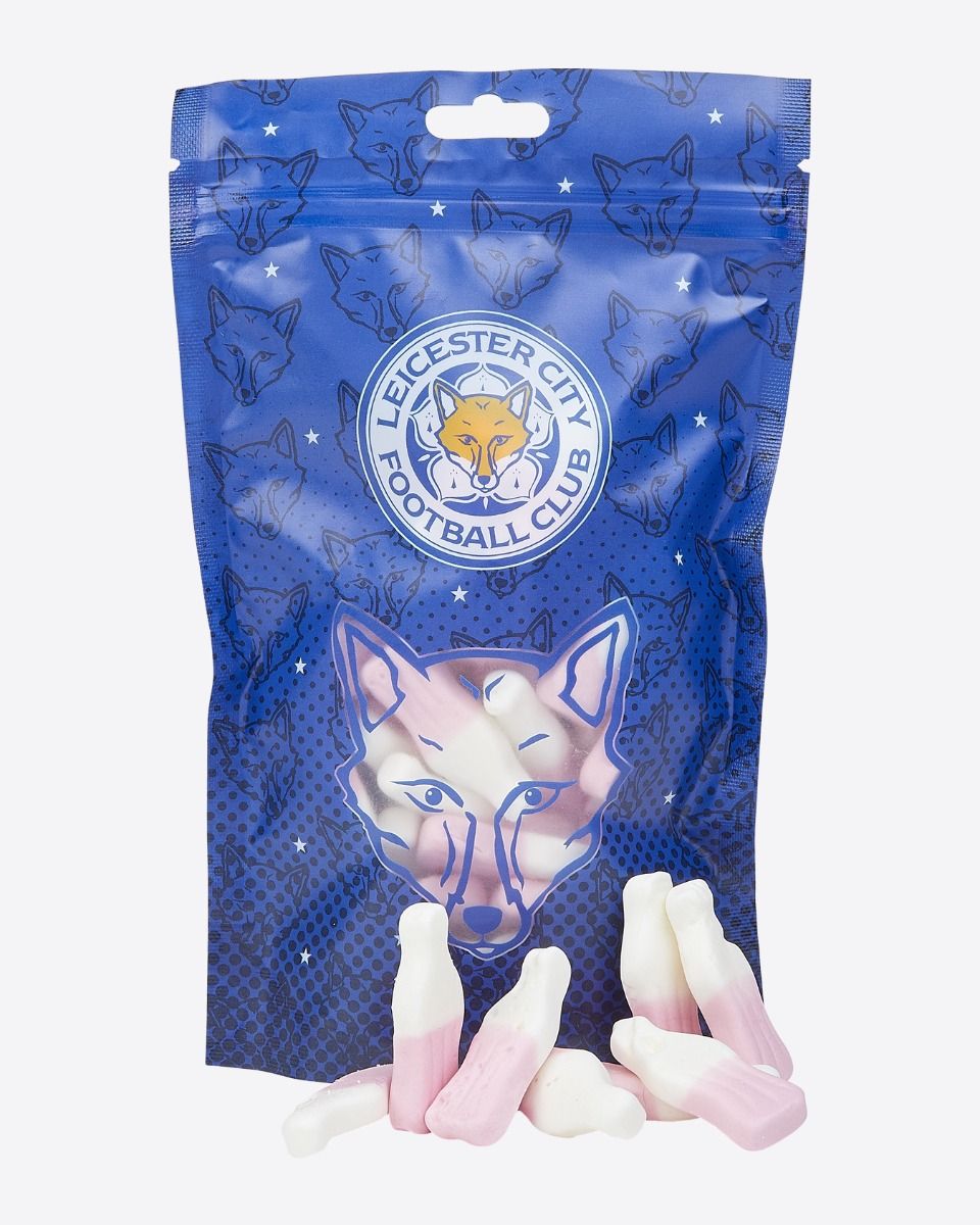 Leicester City Sweet Pouch - Strawberry Milkshakes