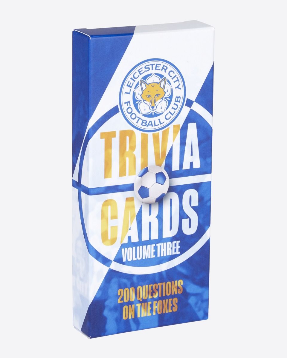 Leicester City Trivia Cards - Vol 3