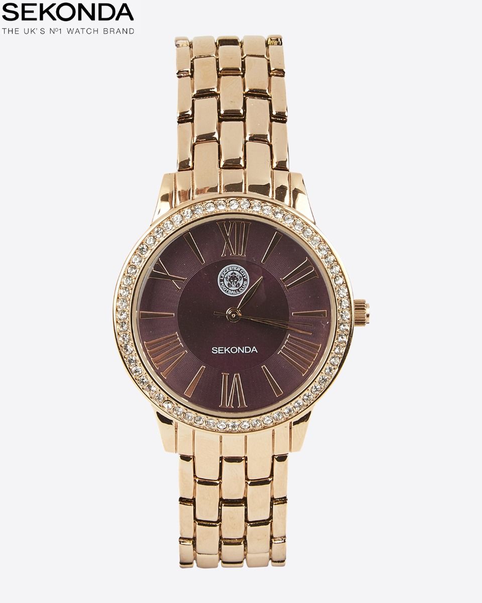 Leicester City Gold/Maroon Watch - Womens