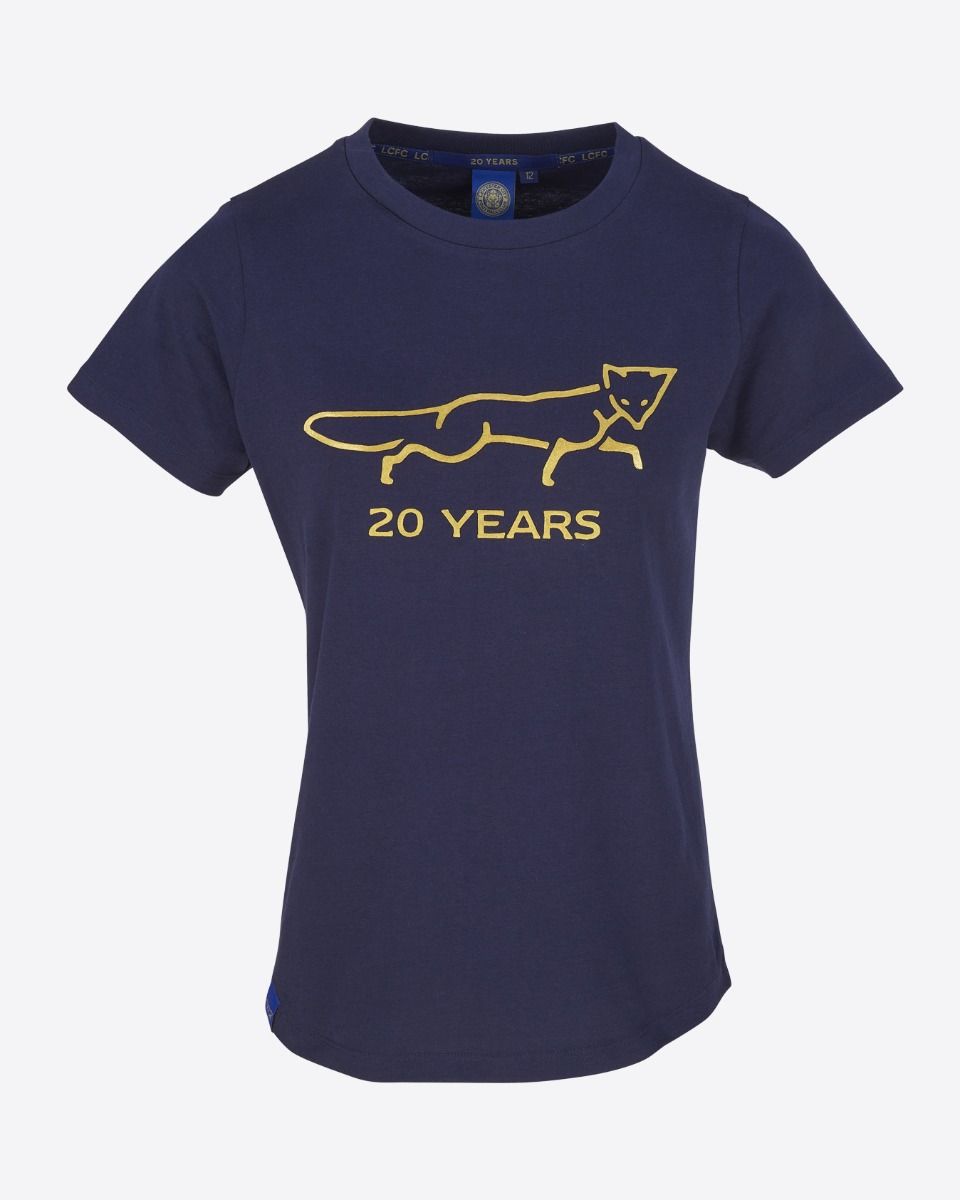Leicester City 20 Years T-Shirt - Womens