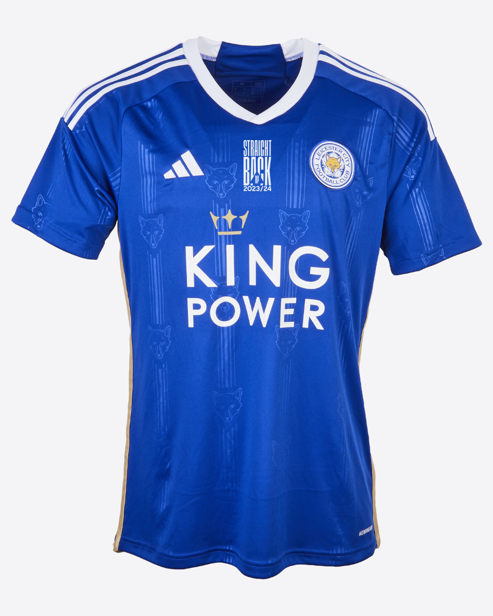 Leicester City Champions Edition Home Shirt 2023/24 - Mens