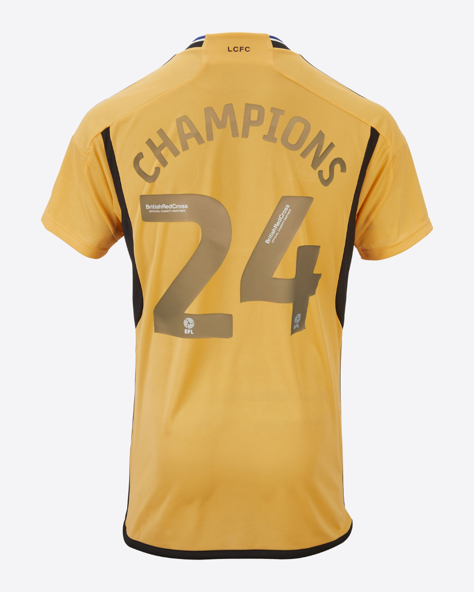 Leicester City Champions Edition Third Shirt 2023/24 - Printed - Mens