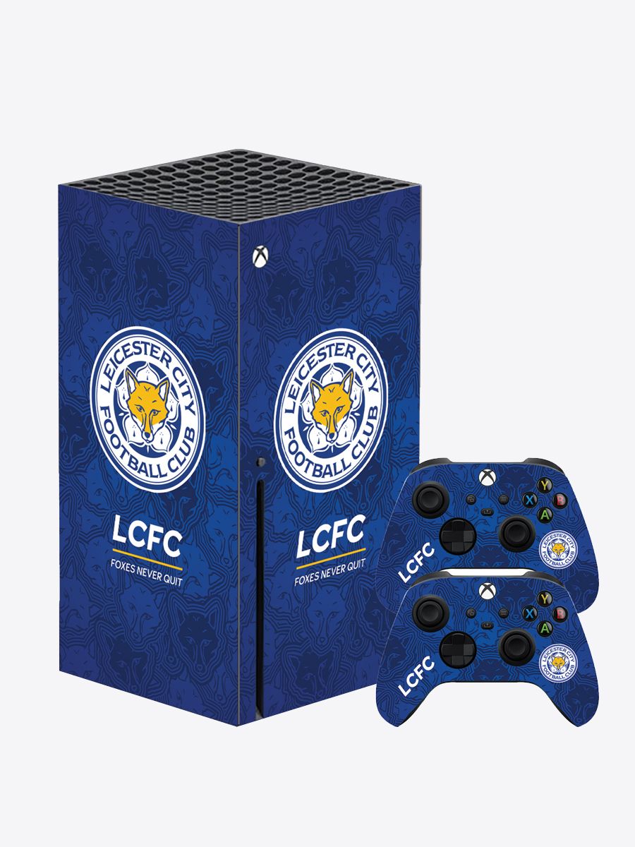 Leicester City Tech Skin - Xbox Series X