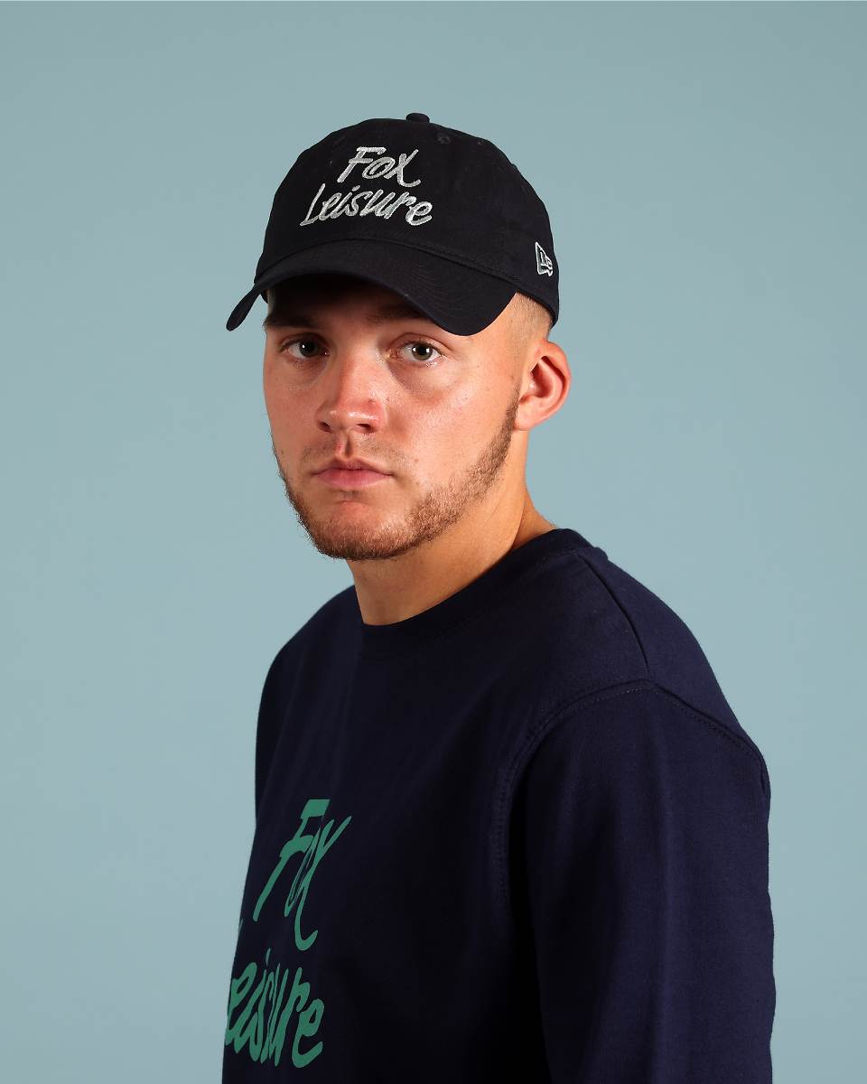 Leicester City New Era Navy Fox Leisure 9TWENTY Adjustable Cap