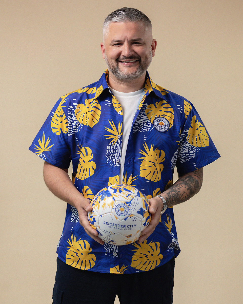 Leicester City Tropical Hawaiian Shirt - Mens