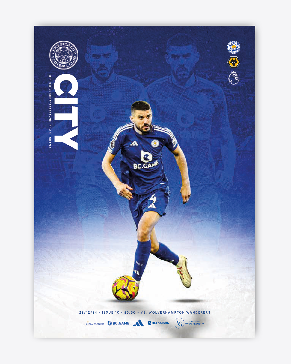CITY Matchday Magazine - Leicester City vs. Wolves 2024/25