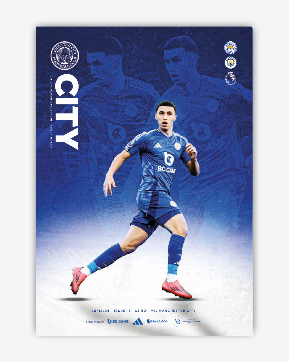 CITY Matchday Magazine - Leicester City vs. Manchester City 2024/25