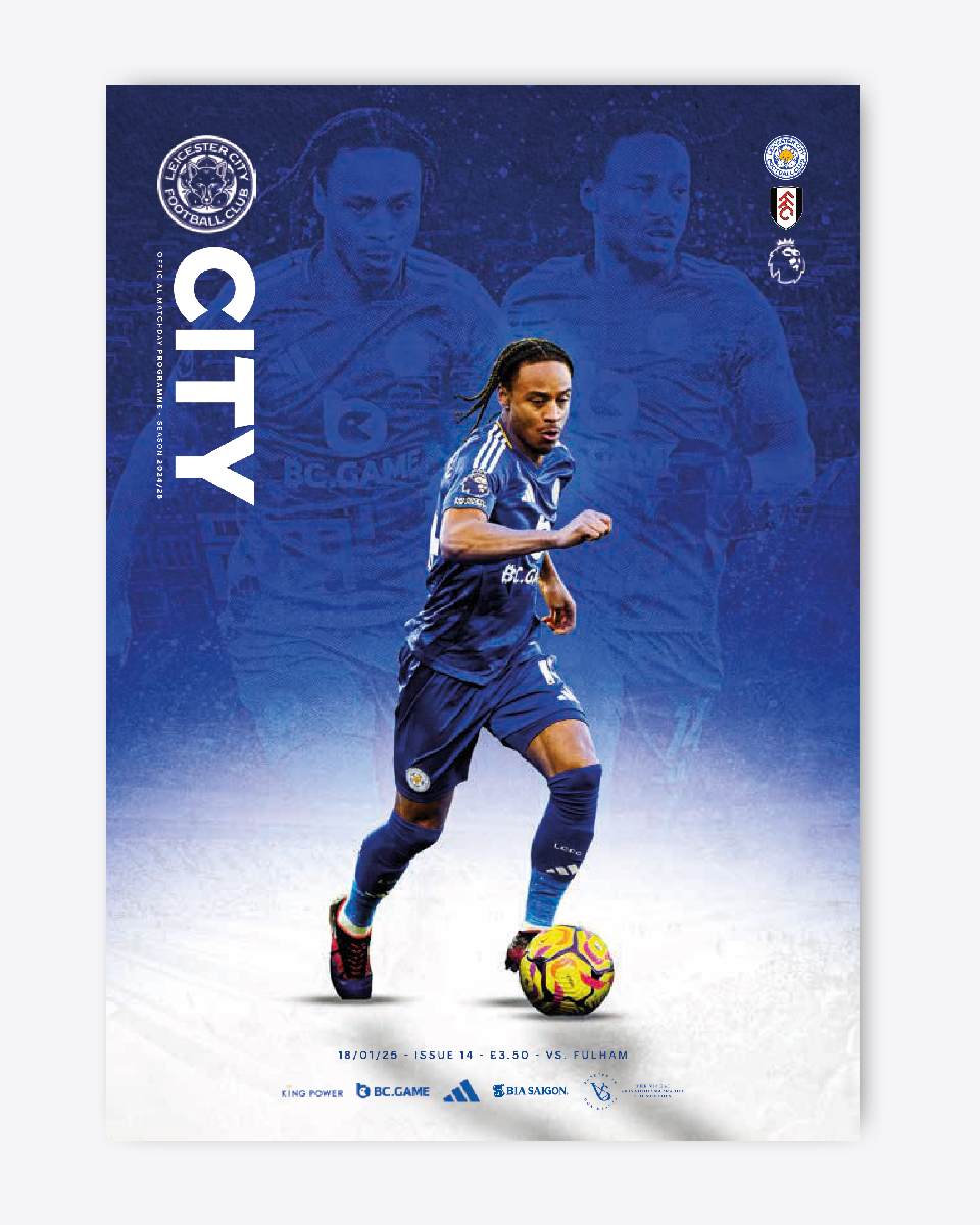 CITY Matchday Magazine - Leicester City vs. Fulham 2024/25