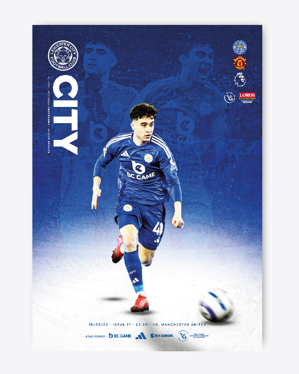 CITY Matchday Magazine - Leicester City vs. Manchester United 2024/25