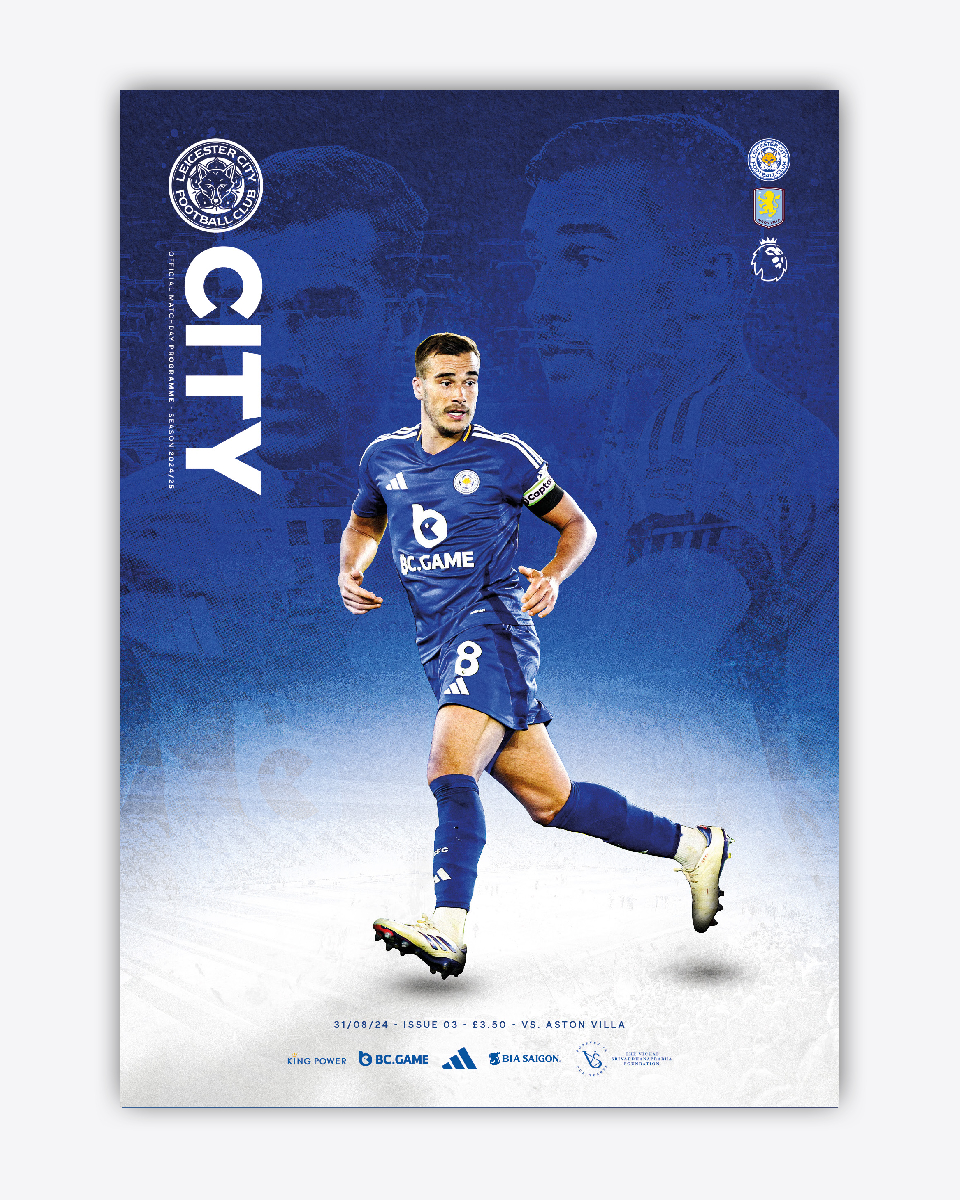 CITY Matchday Magazine - Leicester City vs. Aston Villa 2024/25