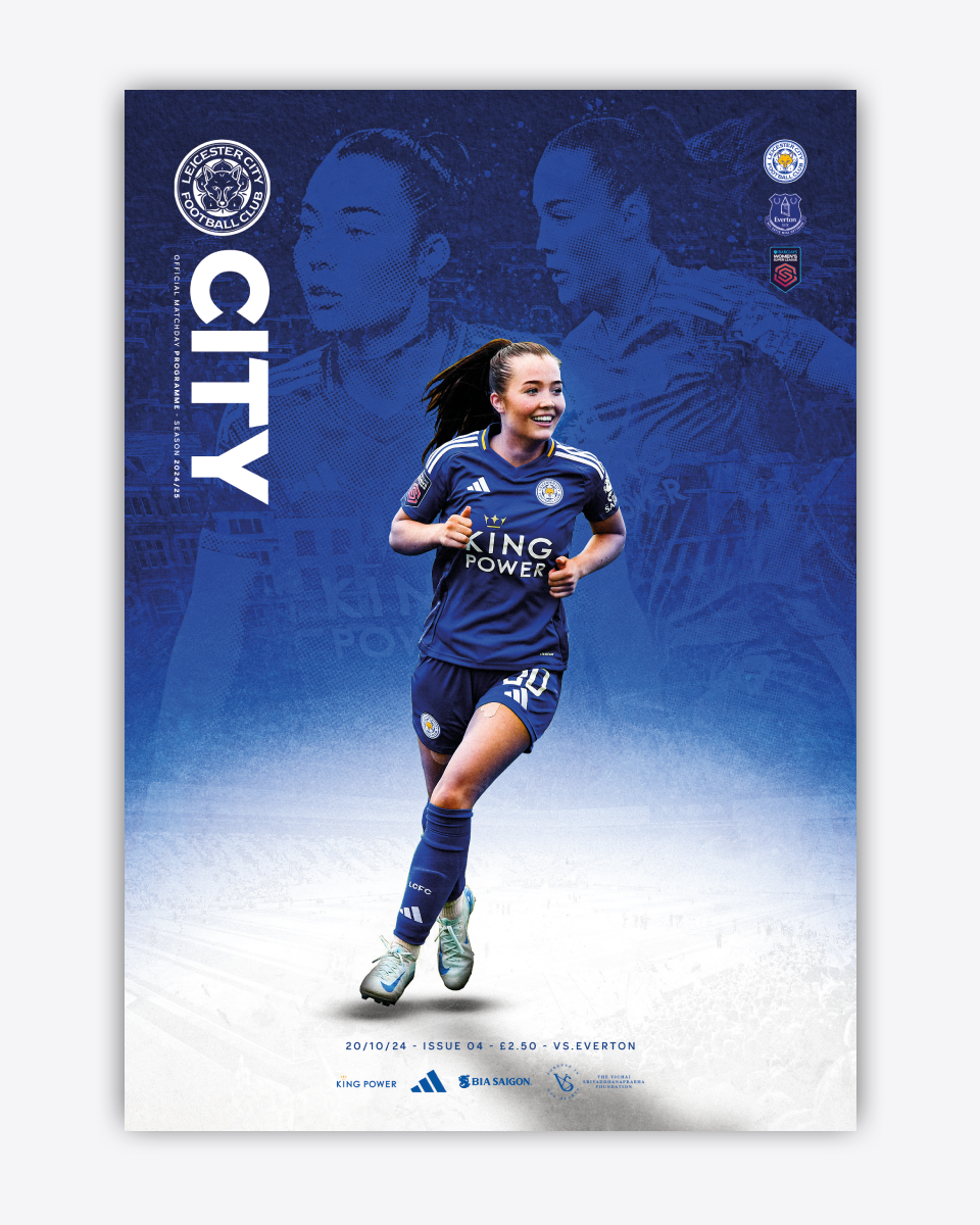 CITY Matchday Magazine - Leicester City Women vs. Everton Women 2024/25