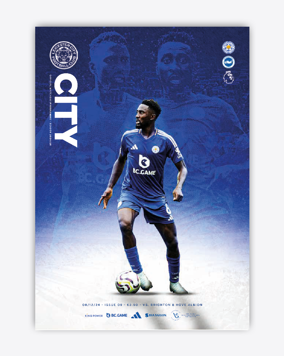 CITY Matchday Magazine - Leicester City vs. Brighton and Hove 2024/25