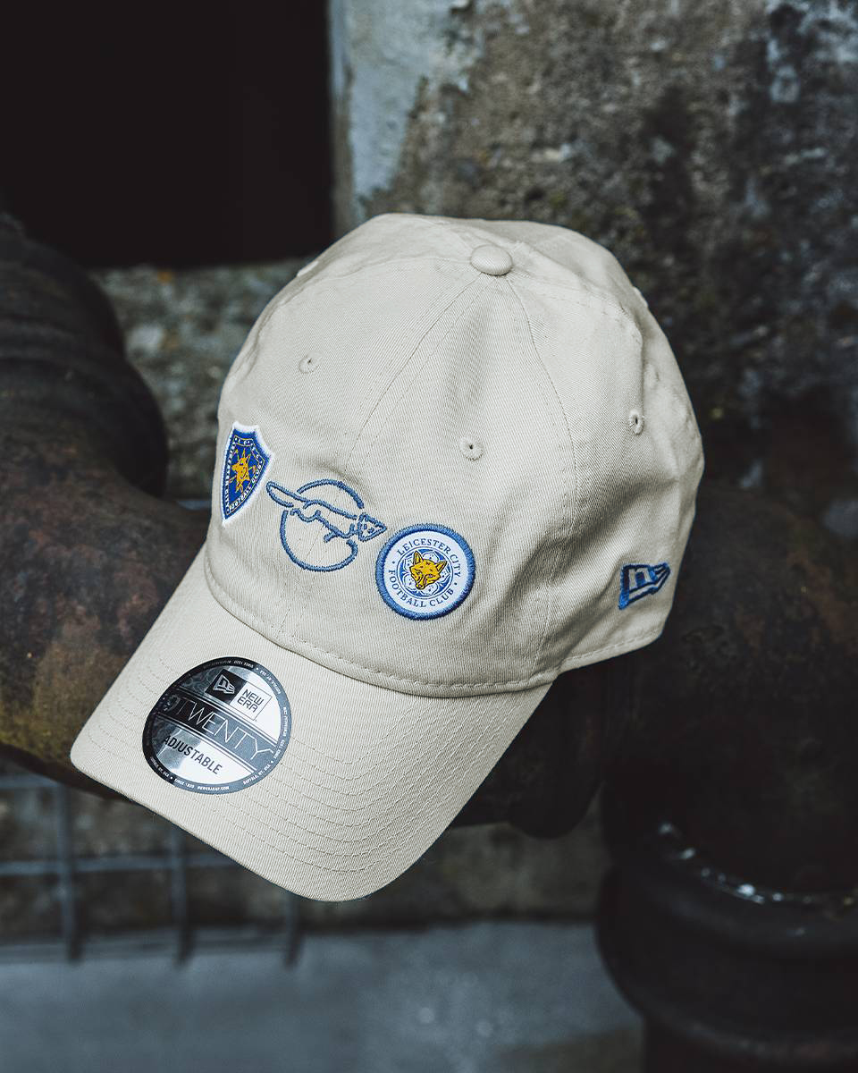 Leicester City New Era Stone TNF 9TWENTY Adjustable Cap