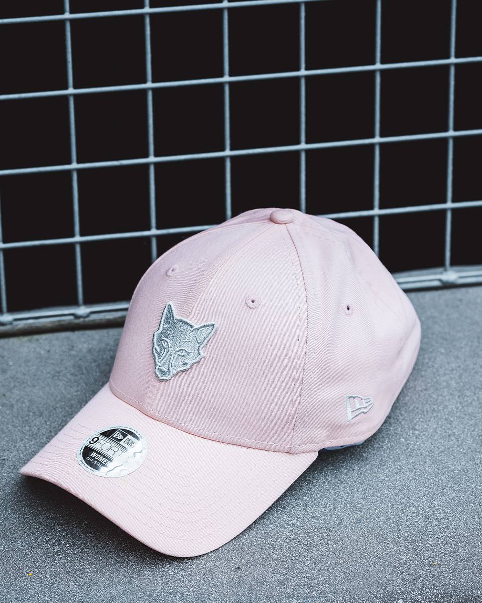 Leicester City New Era Womens Pink 9FORTY Adjustable Cap