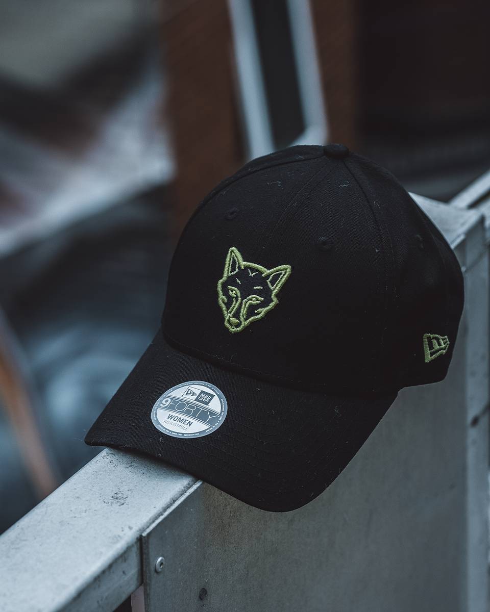Leicester City New Era Womens Black 9FORTY Adjustable Cap