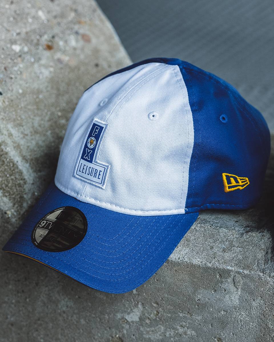 Leicester City New Era Blue/White Fox Leisure 9TWENTY Adjustable Cap