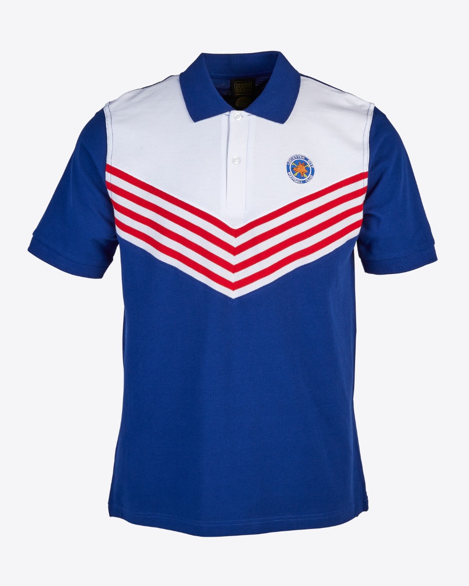 Leicester City Retro 1976 Polo - Mens